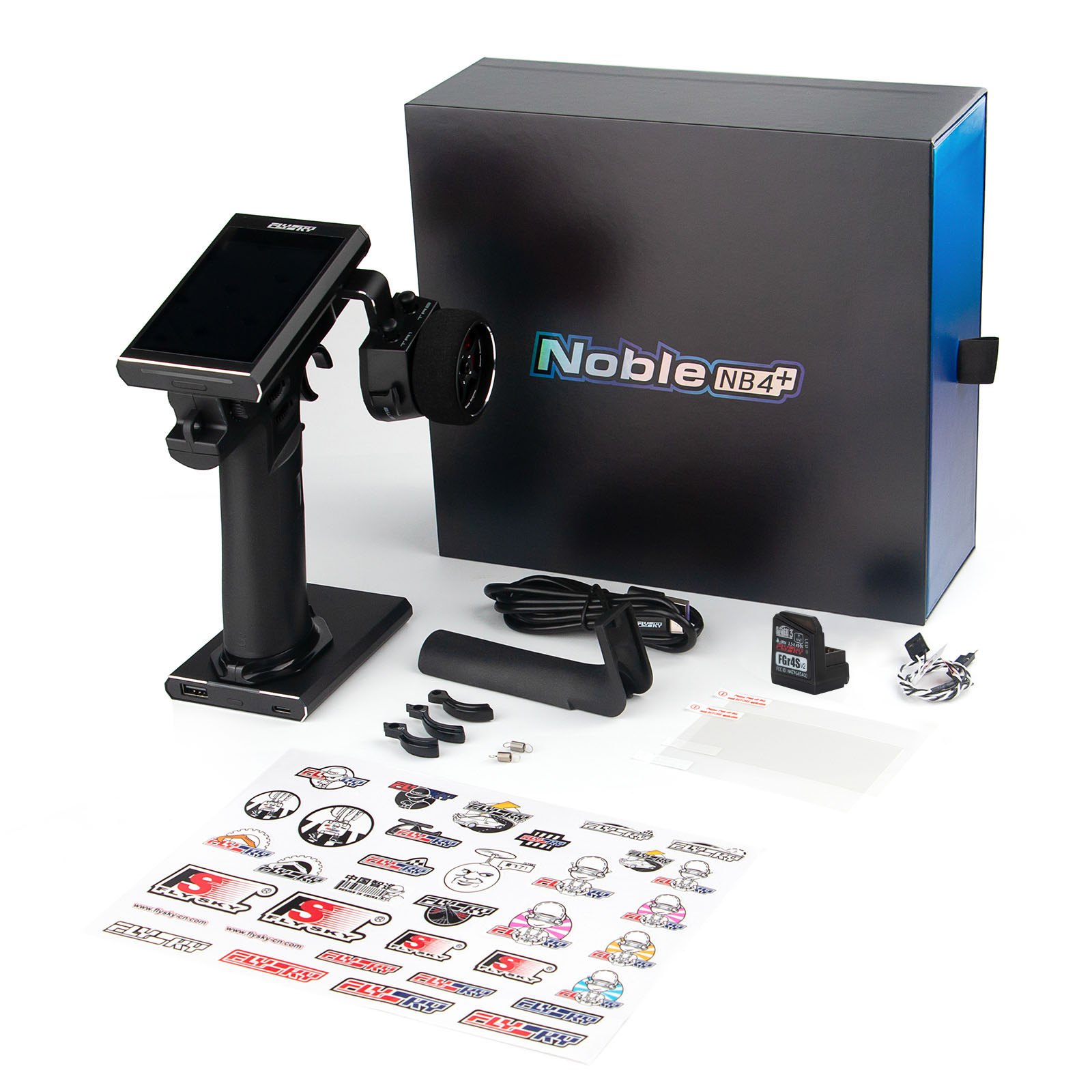 Propeller Balancer Tool - Flysky Noble NB4+ 2.4G 8CH Radio