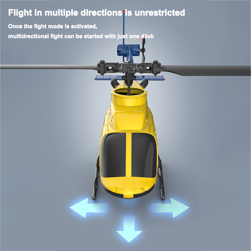 A60 RC Helicopter 2.4G 6-Aixs  - Drone Rc Bolide ulasan dan harga