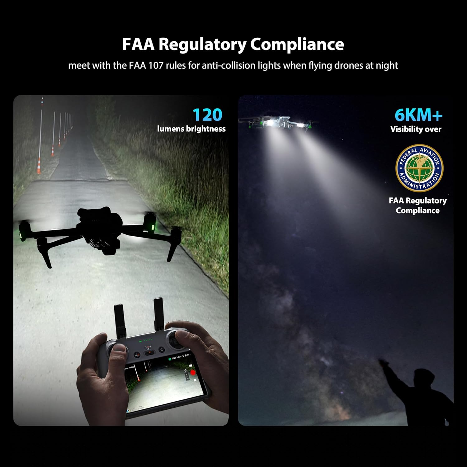 STARTRC Drone Strobe Light Ant - Drone Udi Rc ulasan dan harga