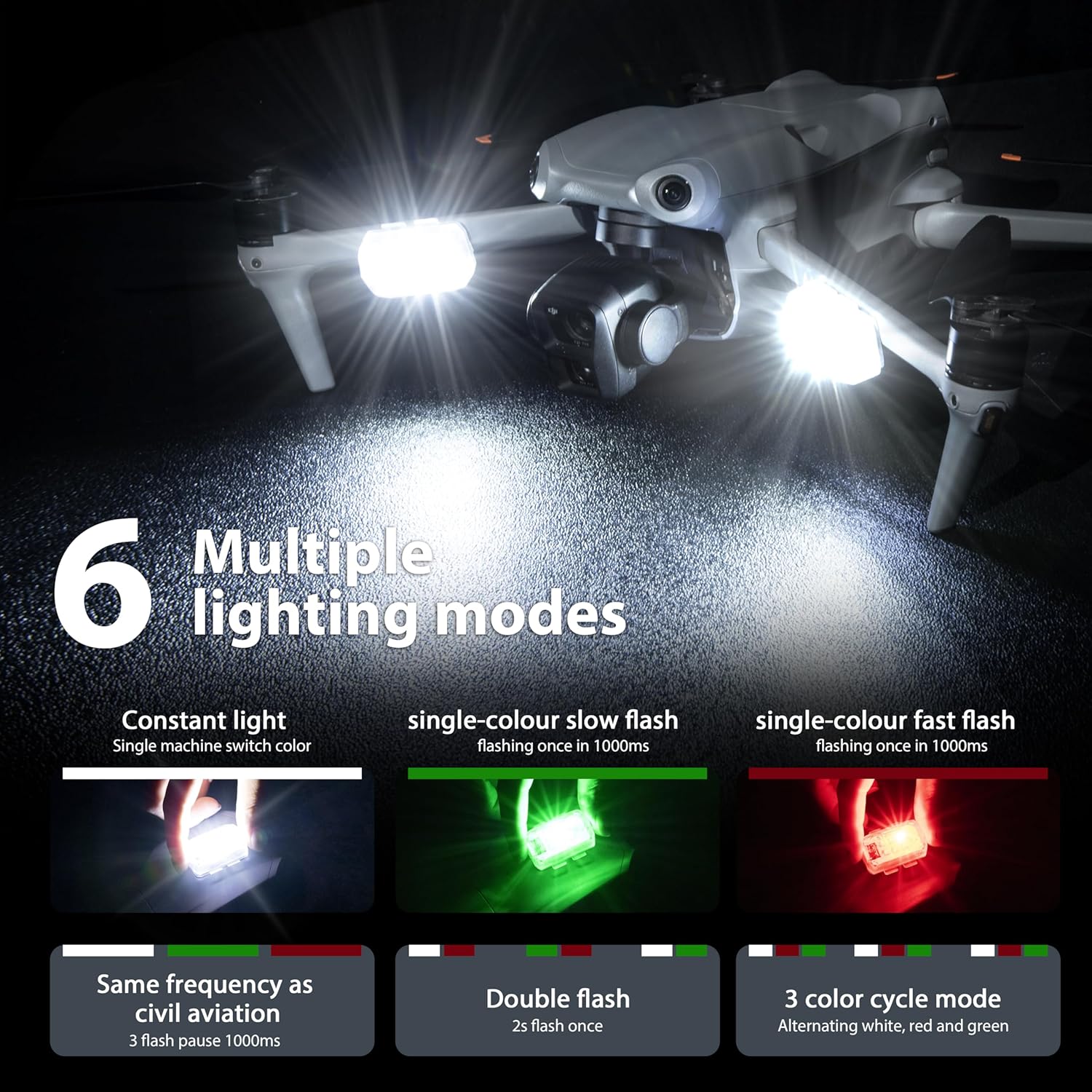 STARTRC Drone Strobe Light Ant - Drone Udi Rc ulasan dan harga