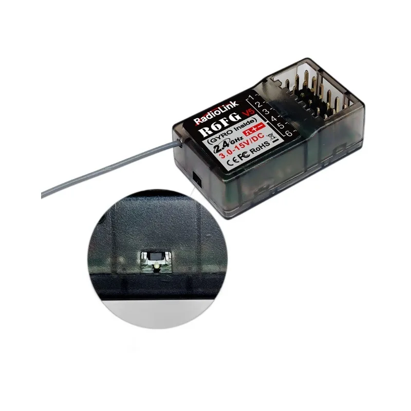 Radiolink R6FG V5 Receiver 6 C - Joystick Rc Drone ulasan dan harga