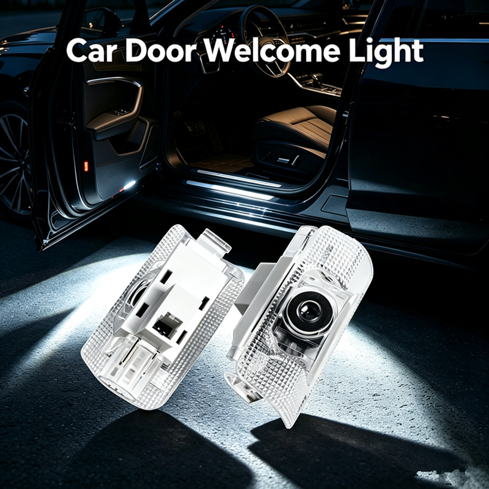 LED Car Door Welcome Ghost Sha - Drone Rc Bolide ulasan dan harga