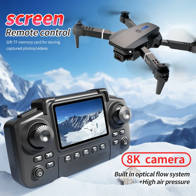 Professional E88 PRO Drone wit - Drone Rc Bolide ulasan dan harga