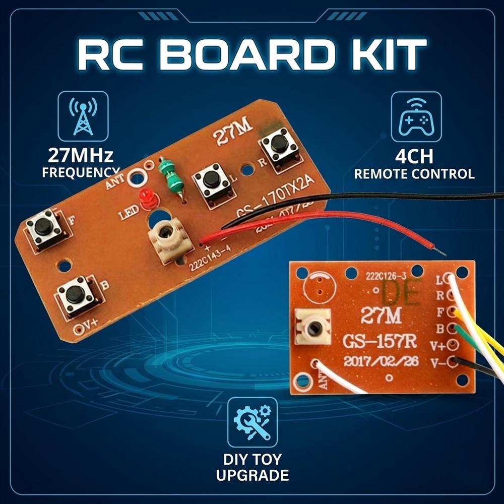 27MHz Remote Control Kit 4CH W - Joystick Rc Drone ulasan dan harga