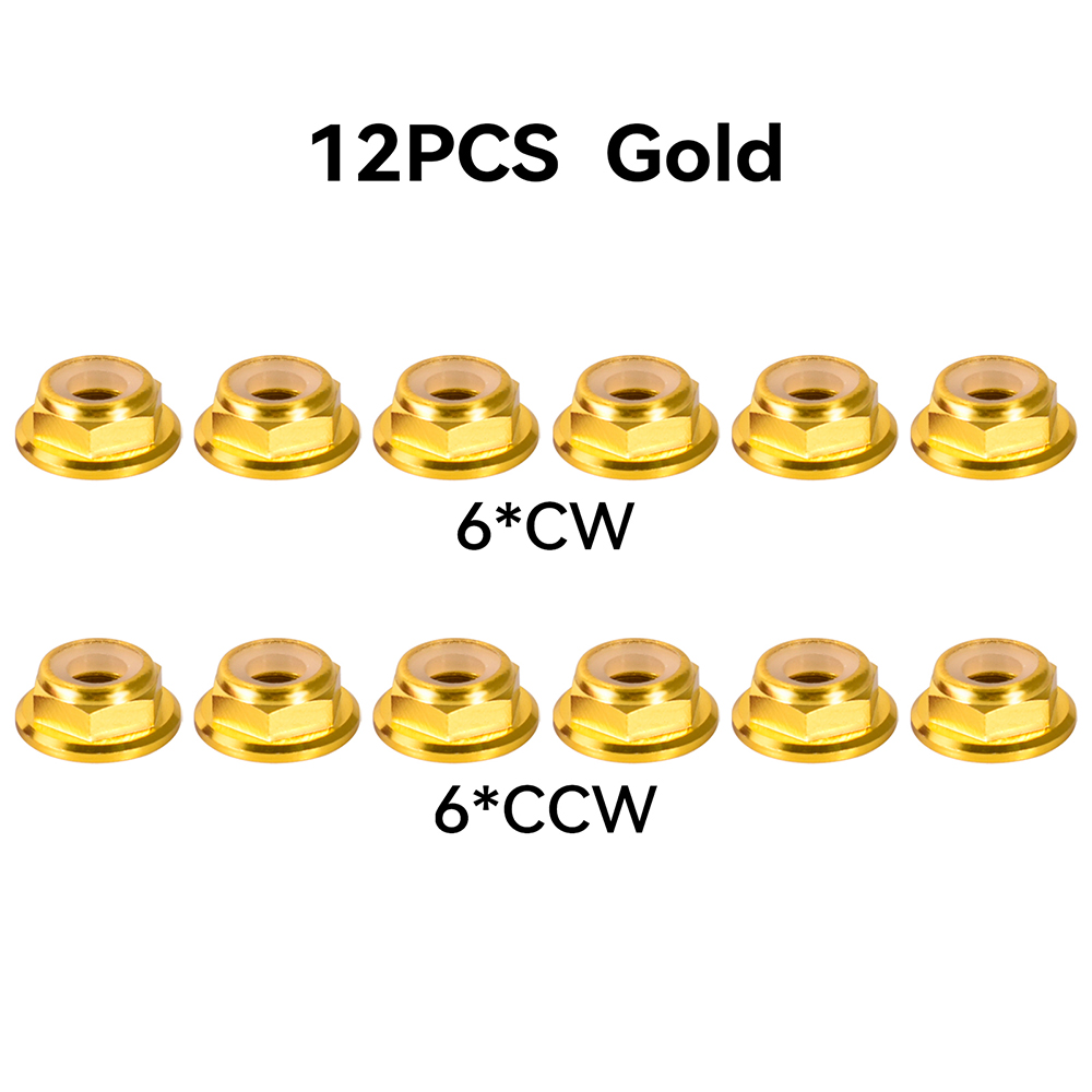 12pcs M5 Motor Screw Nuts Alum - Joystick Rc Drone ulasan dan harga