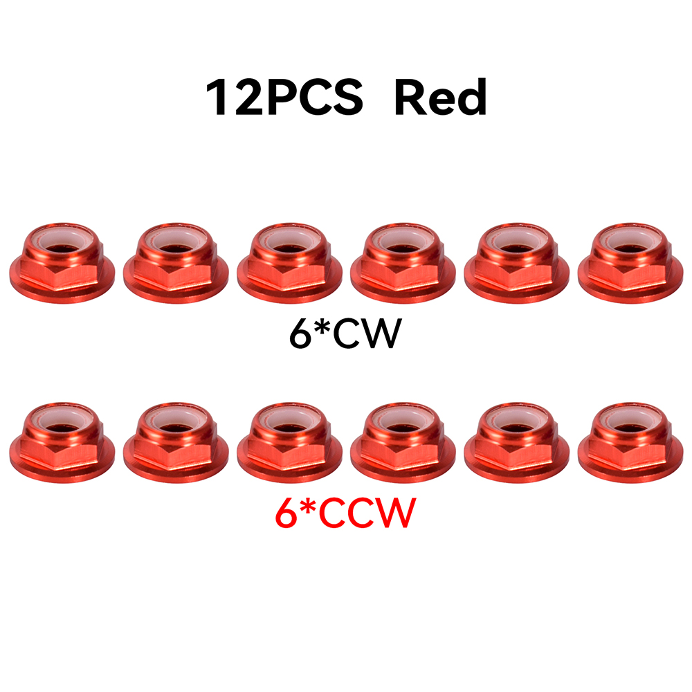 12pcs M5 Motor Screw Nuts Alum - Joystick Rc Drone ulasan dan harga