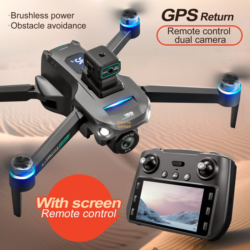 8K Dual Camera 5G WIFI FPV Rem - Drone Rc Cable ulasan dan harga