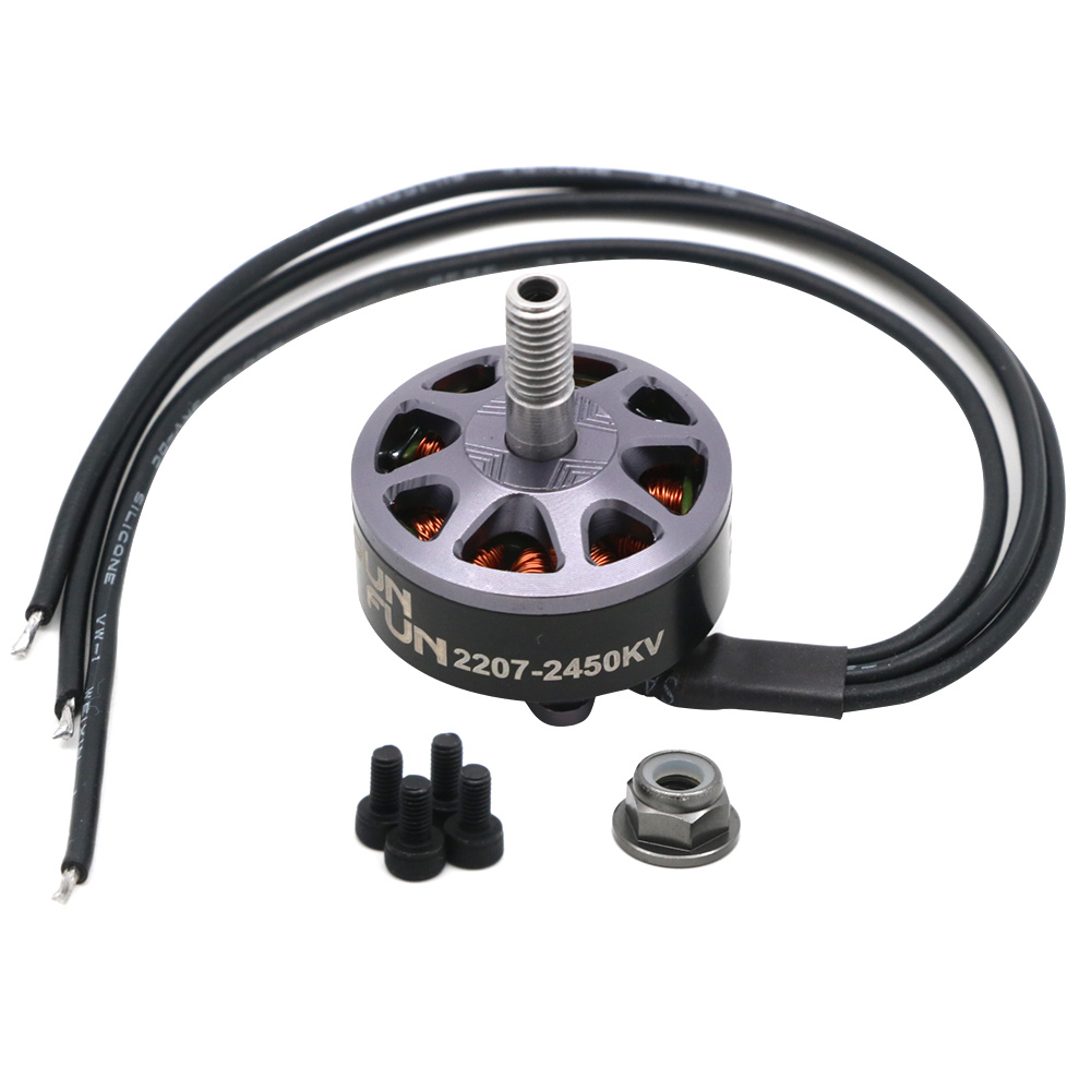 1/4pcs Set Sun Fun 2207 Brushl - Drone Rc Kit ulasan dan harga