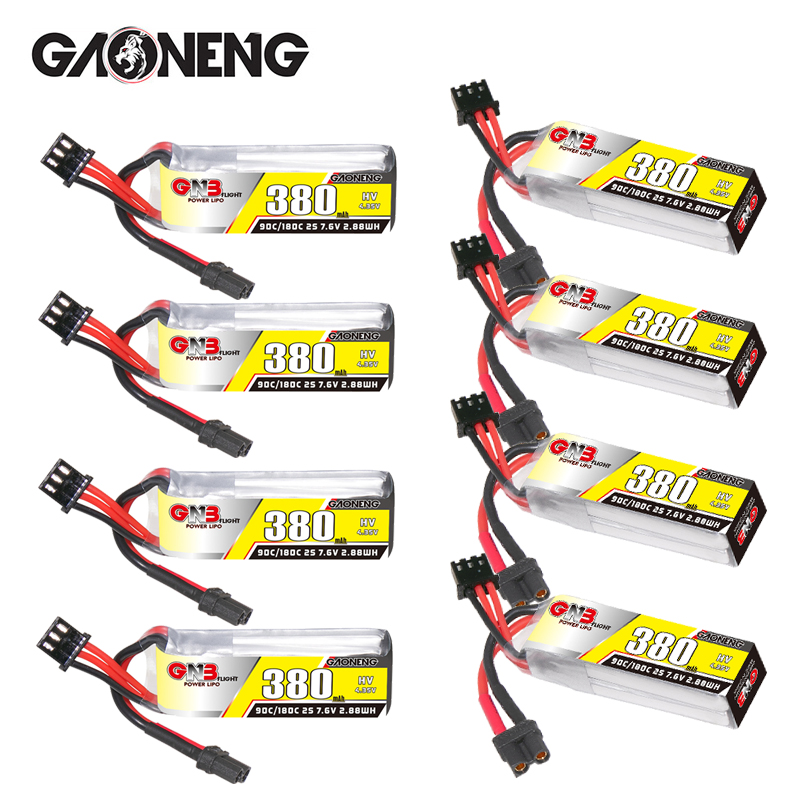 GNB 2S 7.6V 380mAh 90C/180C Li - Dron Rc Quadcopter ulasan dan harga