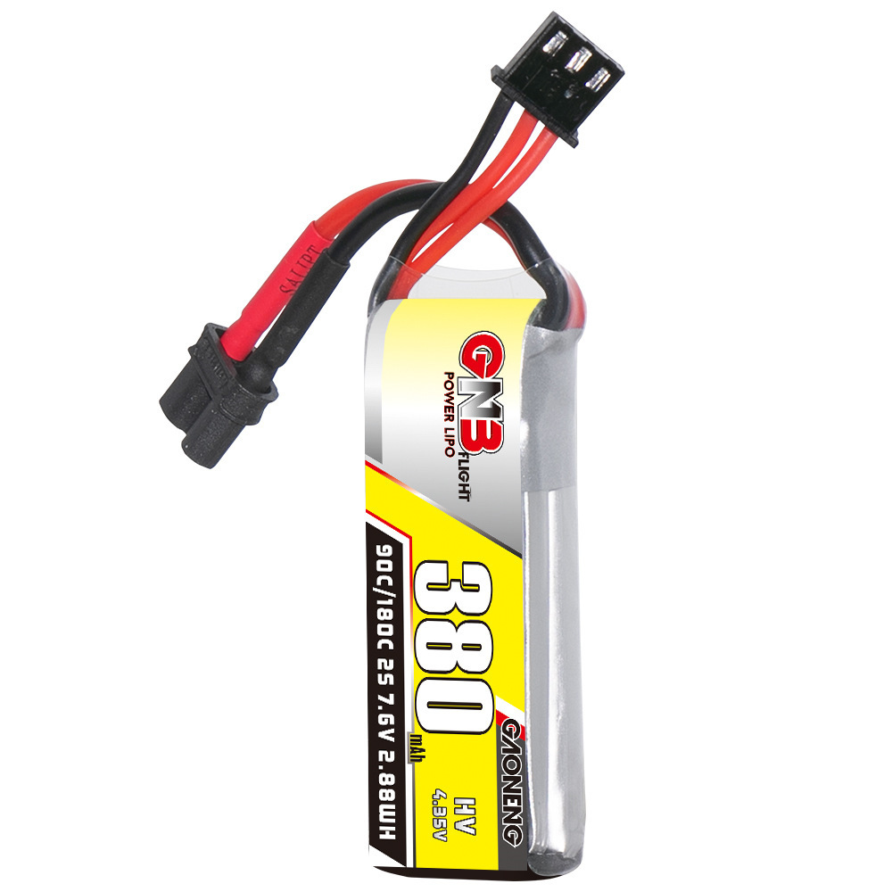 GNB 2S 7.6V 380mAh 90C/180C Li - Dron Rc Quadcopter ulasan dan harga