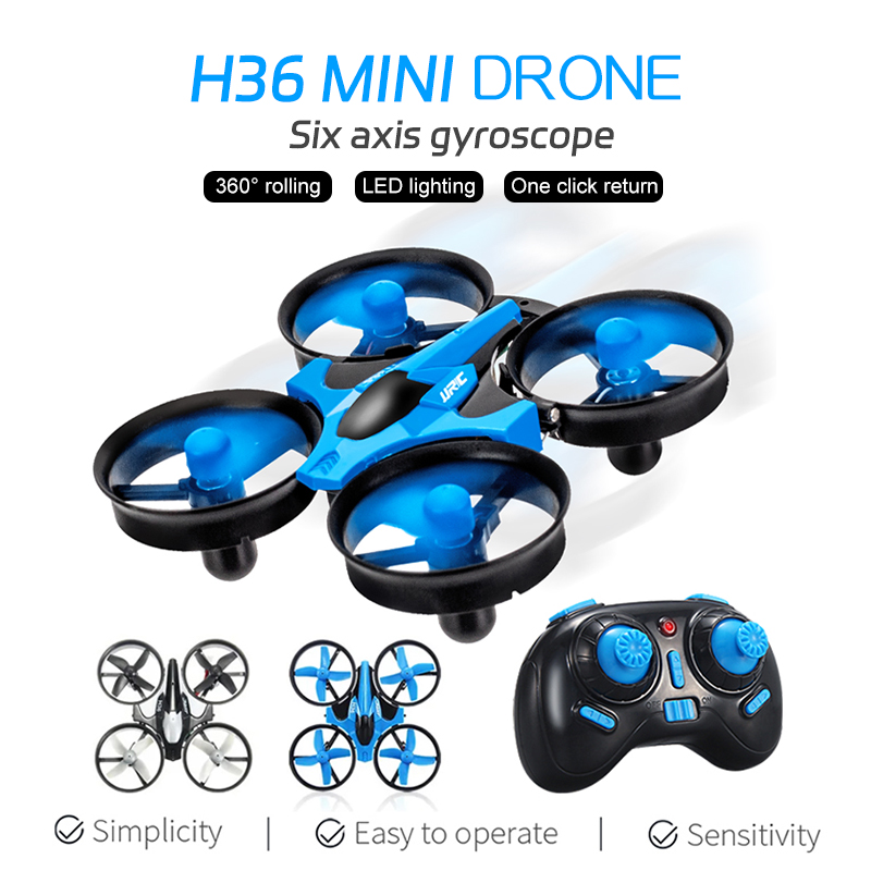 jjrc H36 Mini Drone 3D Flip He - Drone Vs Rc Helicopter ulasan dan harga