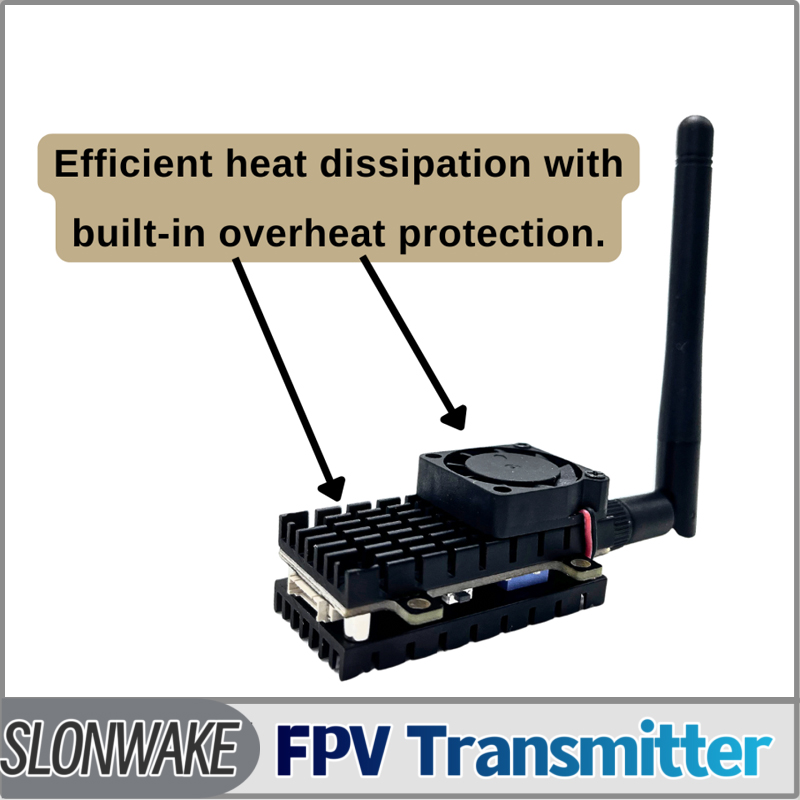 SLONWAKE 5.8G 3000mW Simulatio - Drone Rc Transmitter And Receiver ulasan dan harga