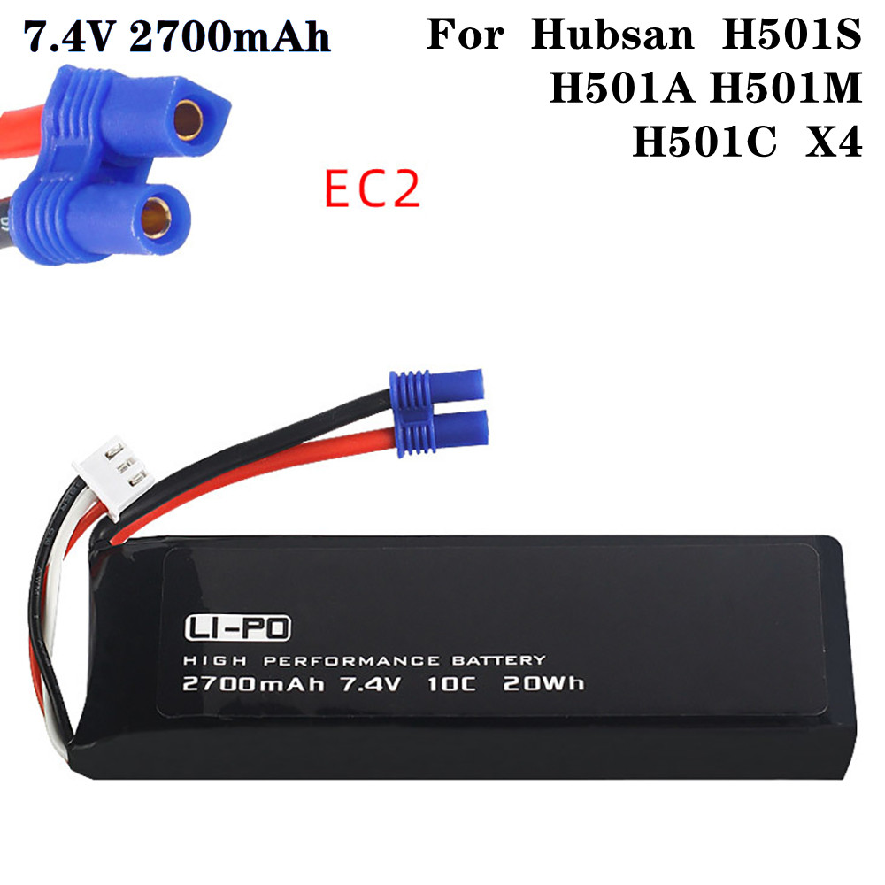 7.4V 2700mAh 10C Original Batt - Dron Rc Quadcopter ulasan dan harga