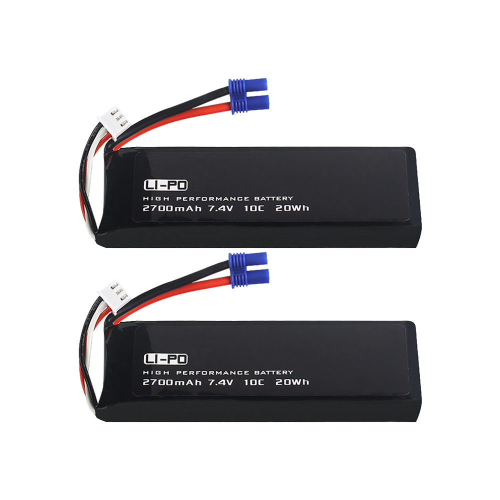 7.4V 2700mAh 10C Original Batt - Dron Rc Quadcopter ulasan dan harga