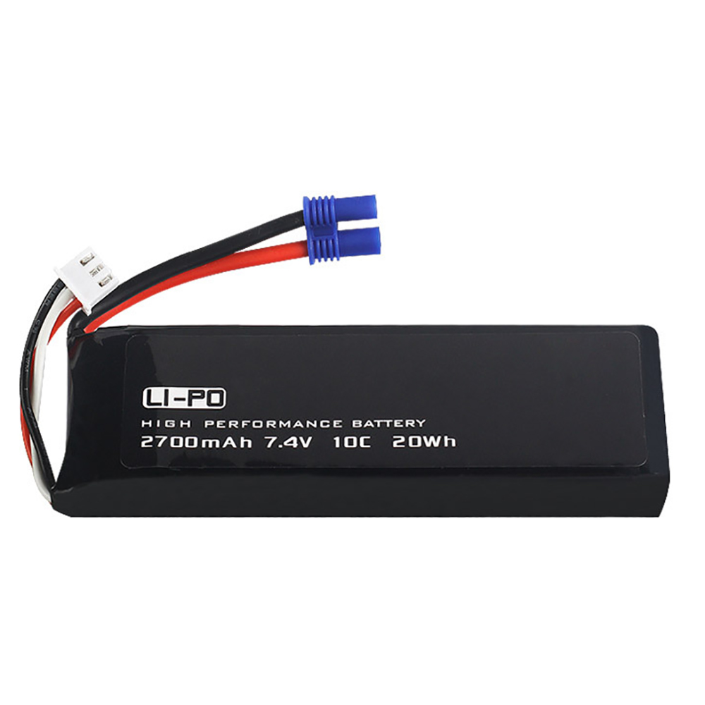 7.4V 2700mAh 10C Original Batt - Dron Rc Quadcopter ulasan dan harga